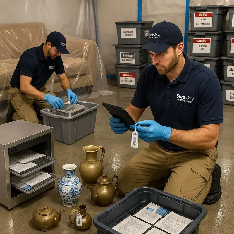 Content Protection and Restoration process in Saint Johns, MI